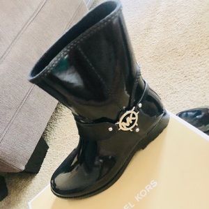 Michael Kors Fulton Harness Rain Boots